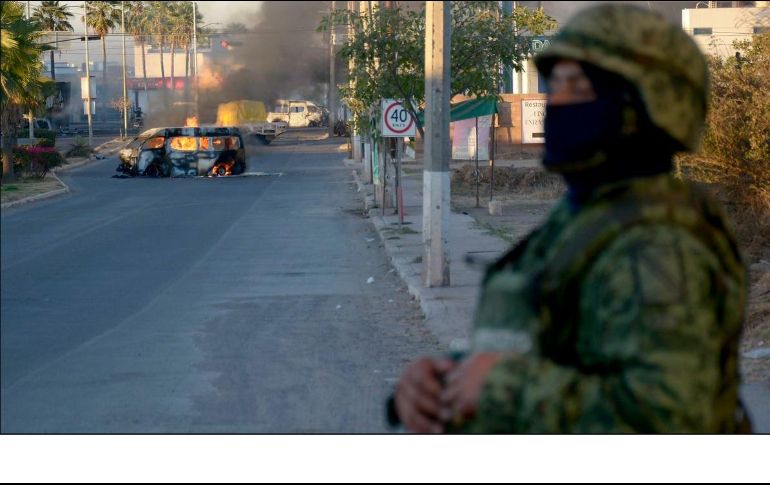 Advierten especialistas que la violencia se incrementará con la captura de Ovidio Guzmán. EFE/J. Cruz