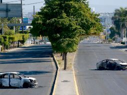 Sinaloa vivió una jornada violenta ayer, luego de la detención de Ovidio Guzmán López. EFE / J. C. Cruz