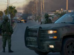 Largas horas de violencia vivió Culiacán. AFP/ARCHIVO