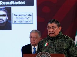 El secretario de la Defensa Nacional, general Luis Cresencio Sandoval, dice que 