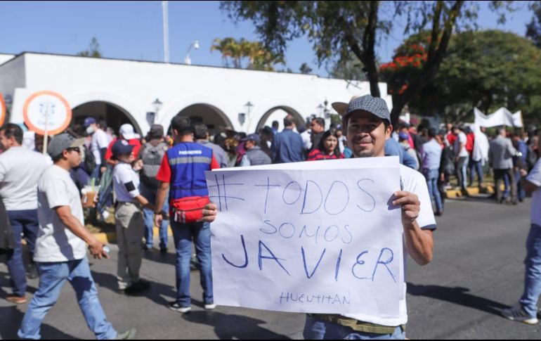 La presidenta de la FEU, Zoé García Romero, subraya que el encarcelamiento de sus compañeros fija un pésimo precedente en Jalisco. EL INFORMADOR / C. Zepeda