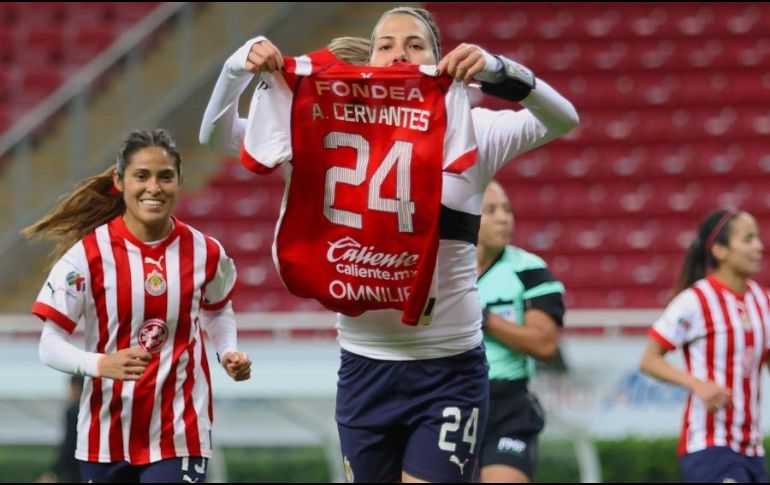En total, ya con sus tres anotaciones, Alicia Cervantes llegó a 101 goles en la Liga MX Femenil. IMAGO7/J. Núñez