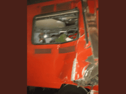 Hasta el momento se sabe que se trató de un choque por alcance. TWITTER