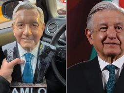 Morena posteó una foto de la alcancía en su cuenta oficial de Twitter. SUN/ESPECIAL