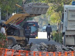 Se calcula que los trabajos duren aproximadamente un mes. EL INFORMADOR/A. Camacho