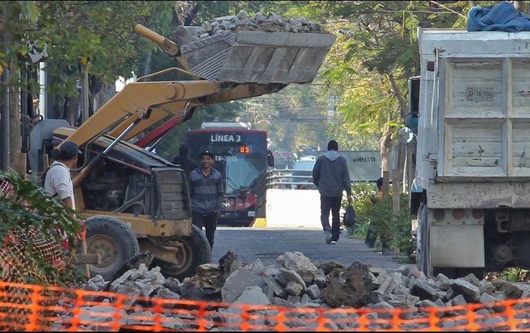 Se calcula que los trabajos duren aproximadamente un mes. EL INFORMADOR/A. Camacho