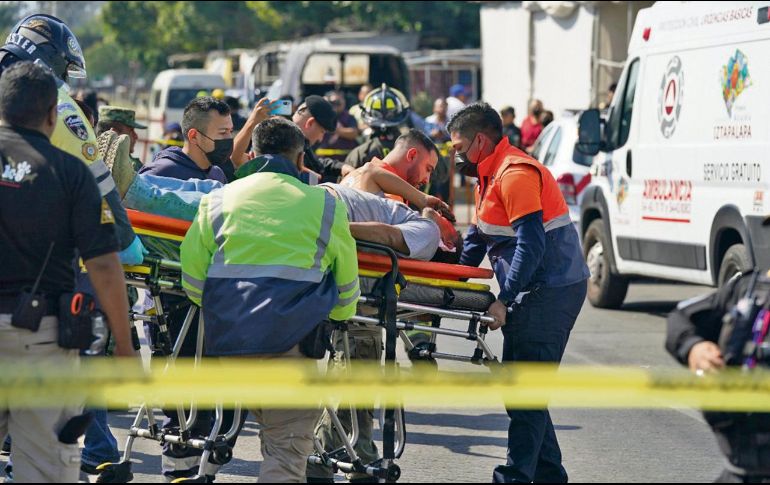 El choque ocurrió cuando dos trenes colisionaron entre las estaciones Potrero y La Raza, que pertenecen a la Línea 3 del Metro. AP / ARCHIVO
