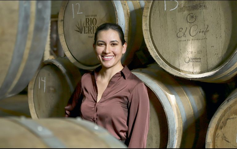 Iliana Partida, la directora general de Tequilera Hacienda de Oro representa la nueva generación de la empresa. EL INFORMADOR/ C. Zepeda