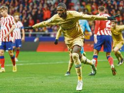 Ousmane Dembélé anotó el gol. EFE