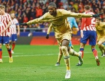 Ousmane Dembélé anotó el gol. EFE