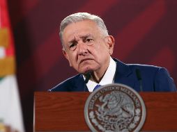 También el Presidente lamentó la muerte de los integrantes de grupos delictivos que intentaron frenar la detención de Ovidio Guzmán. EFE/S. Gutiérrez