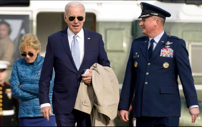 Es la primera vez que Joe Biden visita un país latinoamericano desde que llegó a la Casa Blanca hace dos años. AP/A. Harnik