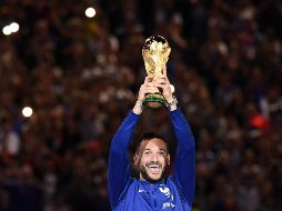 Lloris ganó el Mundial en 2018 y fue capitán del equipo subcampeón en 2022. AFP/A. Poujoulat