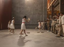 l reparto internacional de “Las Pelotaris 1926”está encabezado por la mexicana Zuria Vega  y las españolas Claudia Salas y María de Nati. CORTESÍA