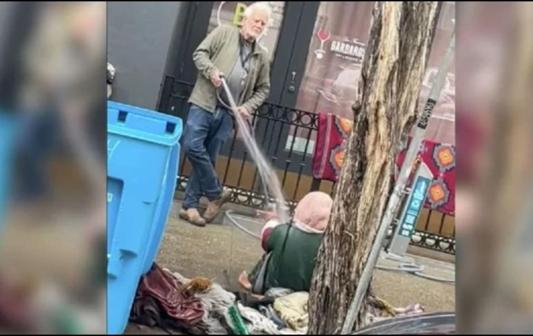 Fue identificado el hombre del video. ESPECIAL/CAPTURA DE VIDEO