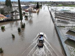 Se espera que aún más lluvia y nieve afecte al estado más poblado de Estados Unidos. AFP