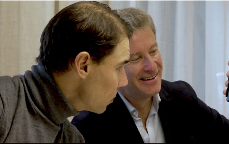 Fue mediante un video que Checo retó a Nadal en una competencia. Twitter/@E1Series