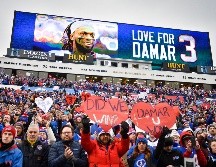 Siguen las muestras de apoyo para el jugador de Buffalo Bills. AP/Adrian Kraus