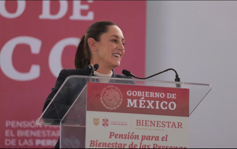 Claudia Sheinbaum fue cuestionada por medios de comunicación sobre una posible campaña de difamación hacia el Metro y su administración. ESPECIAL