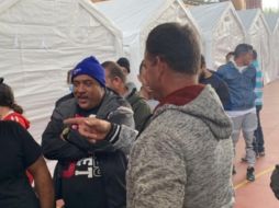 Los migrantes cubanos fueron llevados a un albergue en Hermosillo. SUN