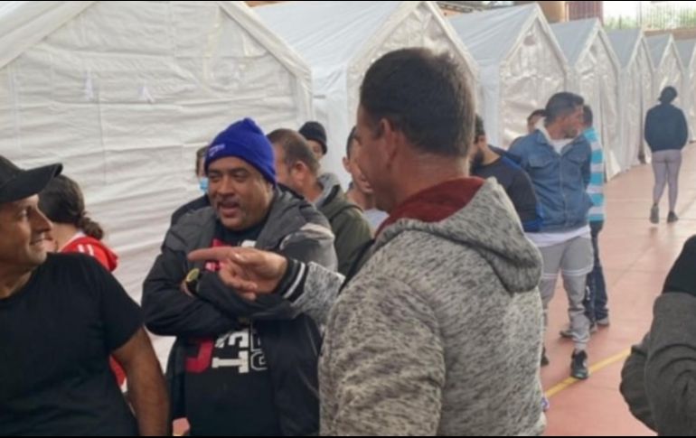 Los migrantes cubanos fueron llevados a un albergue en Hermosillo. SUN
