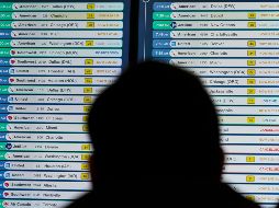 Poco antes de las 08:30 horas, había unos tres mil 700 vuelos retrasados dentro, con destino o salida del país, según el cibersitio de seguimiento de vuelos FlightAware. AP / S. Wenig