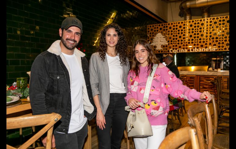 Goyo Malloy, Edsa Ramírez y Daniela Preciado. GENTE BIEN JALISCO/Jorge Soltero