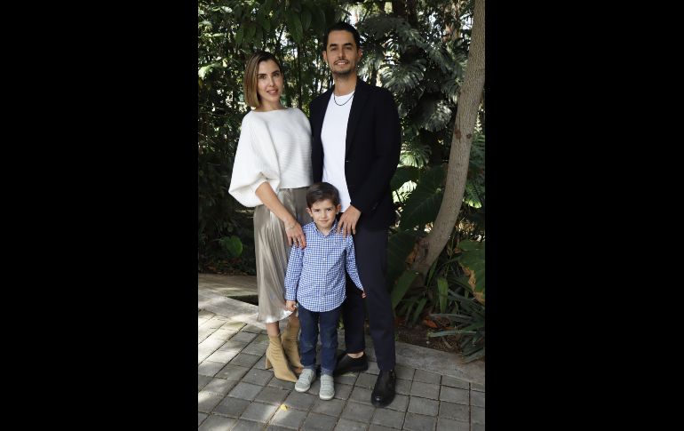Roxana Garza, David Ramírez y David Ramírez Garza. GENTE BIEN JALISCO/Claudio Jimeno