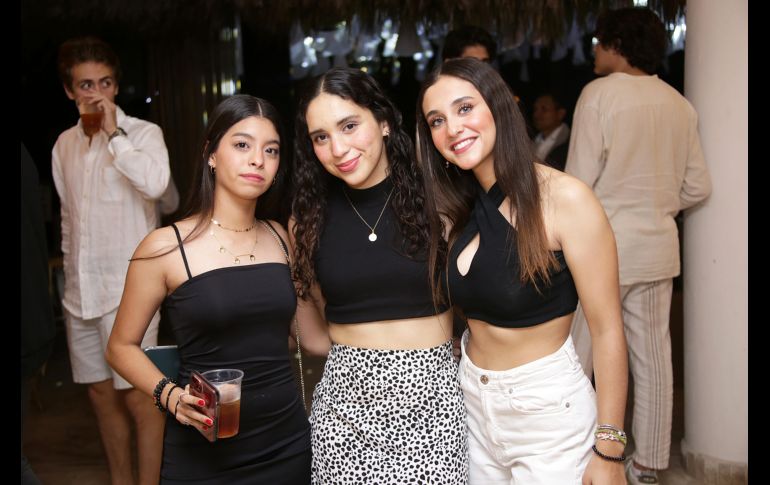 Ma. José Martínez, Claudia Luna, Ana Paula Tirado. Cortesía