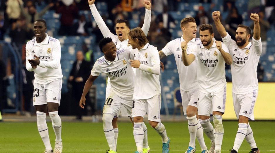 Real Madrid definió de manera certera en la tanda de penales. AFP/ Giuseppe Cacace