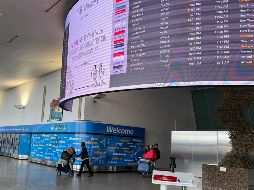 Ya van más de nueve mil 200 vuelos retrasados. EFE