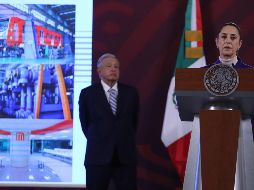 En Palacio Nacional, y frente a la jefa de gobierno de la Ciudad de México, López Obrador asegura que es una mujer profesional, honesta y con 