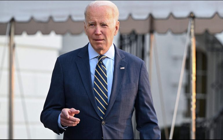 La Casa Blanca aseguró el lunes que está colaborando con la investigación, y el propio Biden reconoció el martes que no sabe de qué documentos se trata ni de qué hacían en esa oficina. AFP / A. Caballero-Reynolds