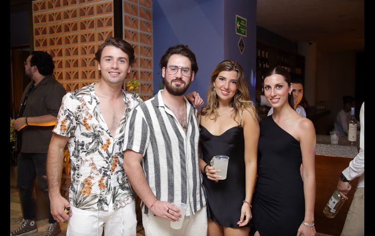 Sergio Pacheco, Manuel Moragrega, Adriana Landeros, Fer Tovar. Cortesía