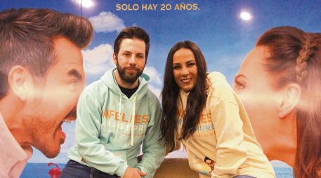 Luis Arrieta y Consuelo Duval visitaron Guadalajara para promover la cinta “Infelices para siempre”. EL INFORMADOR/ A. Camacho