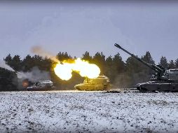 Los combates en Soledar y en sus alrededores han sido fuertes desde hace varios meses, pero su intensidad aumentó considerablemente en los últimos días. AFP/Prensa del Ministerio Ruso de Defensa