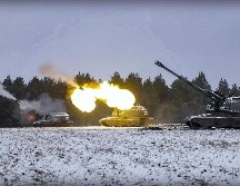 Los combates en Soledar y en sus alrededores han sido fuertes desde hace varios meses, pero su intensidad aumentó considerablemente en los últimos días. AFP/Prensa del Ministerio Ruso de Defensa