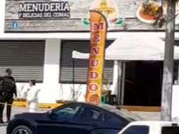 Los hechos ocurrieron alrededor de las 11:00 horas, al interior del negocio ubicado en el cruce de Jardines de las Begonias y Las Torres. ESPECIAL