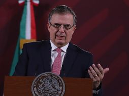 Marcelo Ebrard dijo que presentará el caso en Estados Unidos. SUN