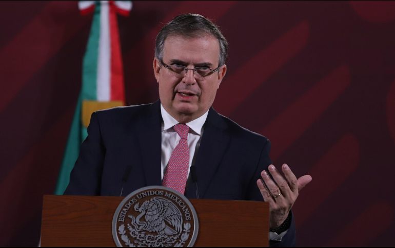 Marcelo Ebrard dijo que presentará el caso en Estados Unidos. SUN