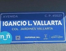 Usuarios de redes han evidenciado los nombres mal escritos de diversas vialidades zapopanas. TWITTER