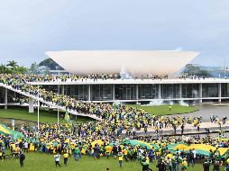 Los ataques a las sedes de los poderes públicos en Brasilia el 8 de enero fueron condenados por varios organismos internacionales. AFP/ARCHIVO