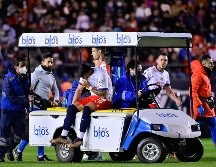 Alexis fue el jugador que le dio el triunfo a Chivas durante la primera jornada ante Rayados, y ahora el equipo espera que los servicios médicos del club descarten una lesión de gravedad. IMAGO7