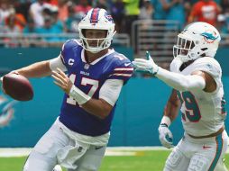 Uno de los duelos más atractivos de esta ronda de comodines es el que sostendrán Miami y Buffalo en el Highmark Stadium. AFP/Archivo