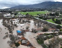 Las lluvias han dejado inundaciones en gran parte del estado. J. Sullivan/AFP