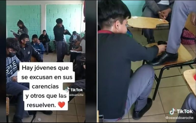 Fue publicado hace dos días en la cuenta de @oswaldoaroche y ya tiene casi dos millones de vistas. ESPECIAL/CAPTURA DE VIDEO