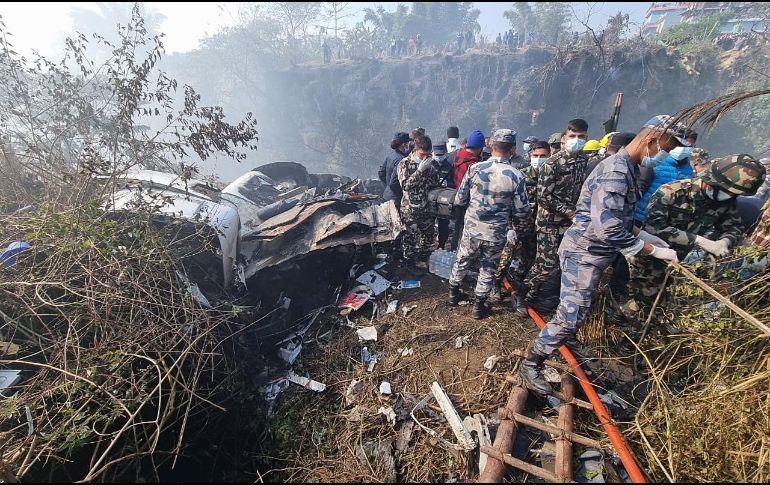 Nepal ha sido criticado por sus constantes accidentes aéreos. EFE/ B. Neupane