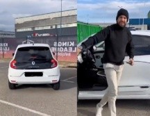 El video en el que se observa a Gerard Piqué llegar a bordo de un vehículo Twingo a la Kings League este domingo se ha viralizado en redes sociales. ESPECIAL