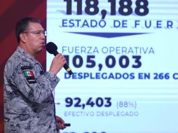 Luis Rodríguez Bucio era el comandante de la Guardia Nacional. SUN / ARCHIVO