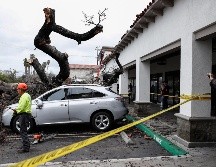 Una serie de nueve tormentas fluviales atmosféricas ha arrojado lluvia y nieve en California desde fines de diciembre. EFE/C. Brehman